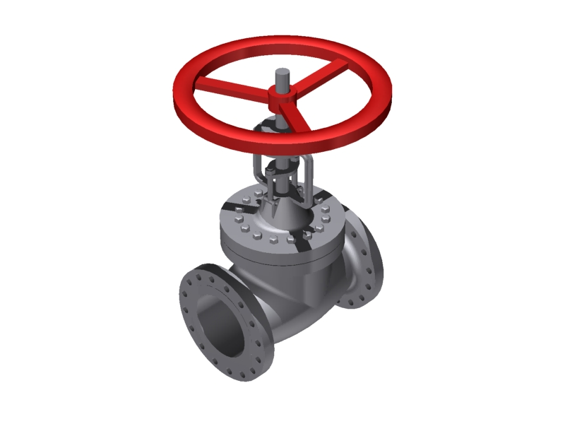 Globe Valve - 12''  300#  Flanged::