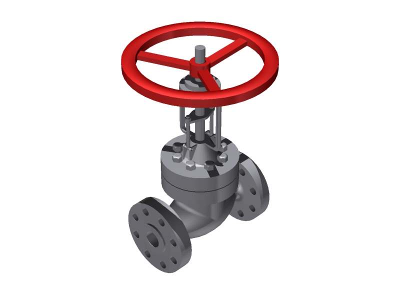 Globe Valve - 3''  900#  Flanged::