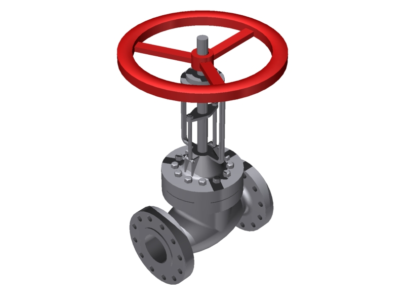 Globe Valve - 8''  900#  Flanged::