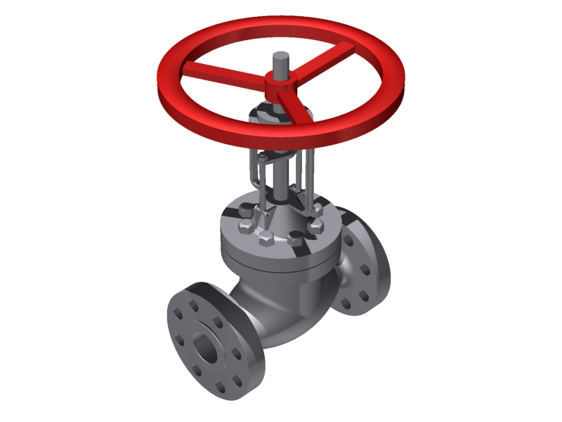 Globe Valve - 2''  1500#  Flanged::