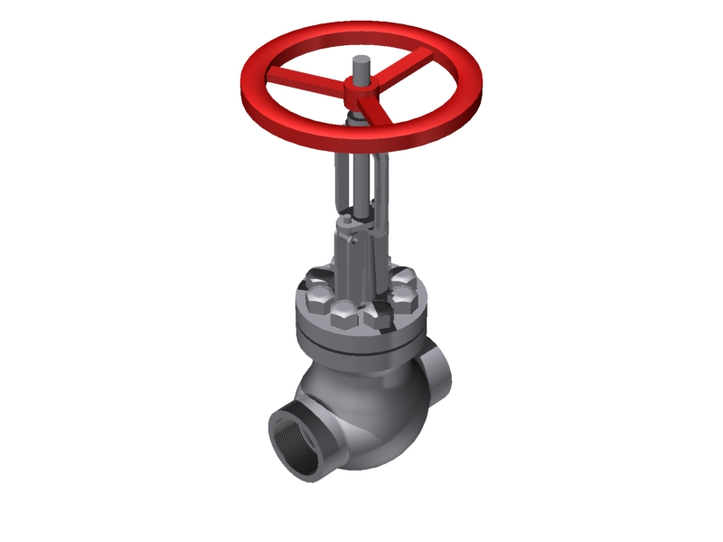 Globe Valve 2'' - 1500#  SCRD::