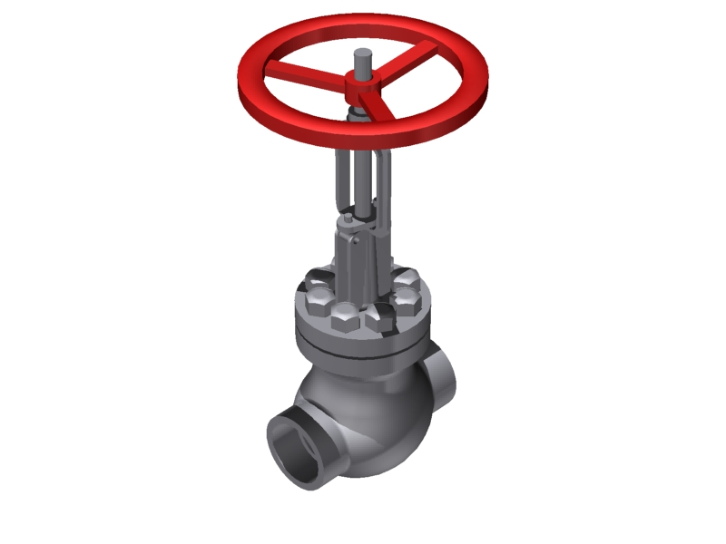 Globe Valve 2'' - 1500#  S.W.::