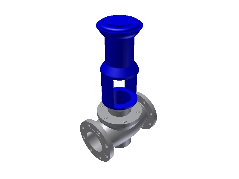 CONTROLE VALVE 6'' -150#  -585C &amp