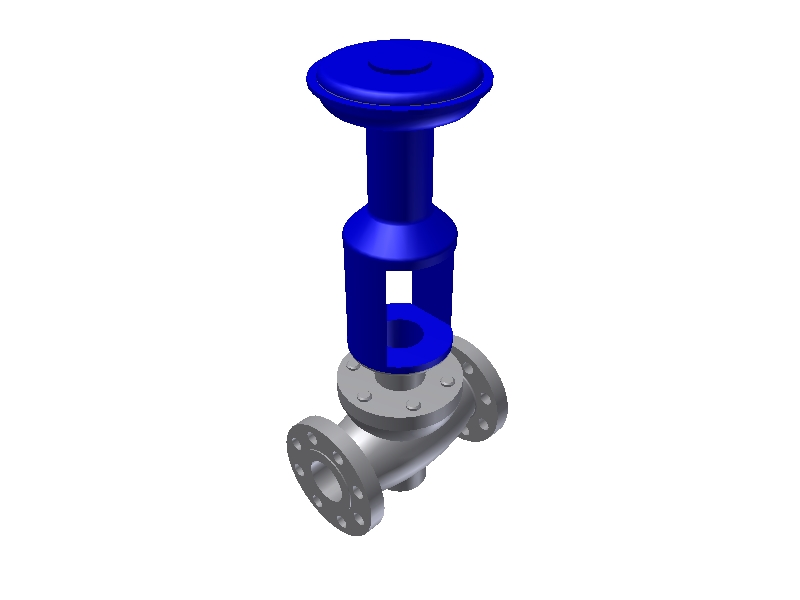 CONTROLE VALVE 3'' -300#  -585C &amp