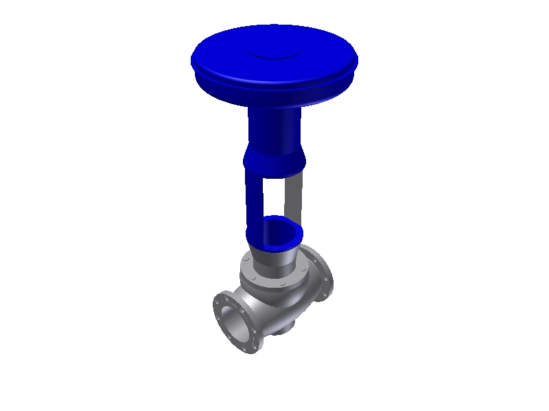CONTROLE VALVE 2 1/2'' -600#  -657 Fisher type ACT45::