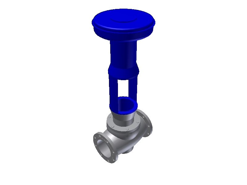 CONTROLE VALVE 6'' -150#  -667 Fisher type ACT60::