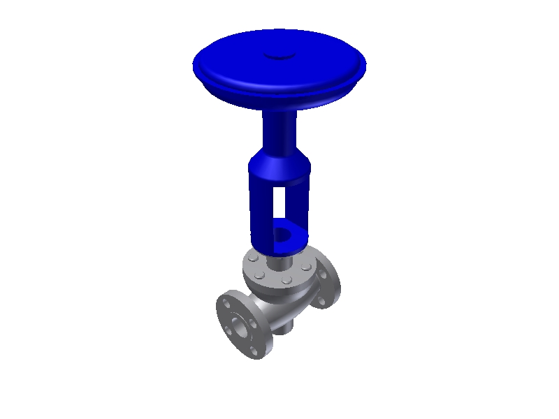 CONTROLE VALVE 1 1/2'' -300#  -667 Fisher type ACT30::