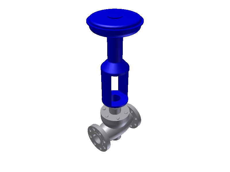 CONTROLE VALVE 2'' -600#  -667 Fisher type ACT45::