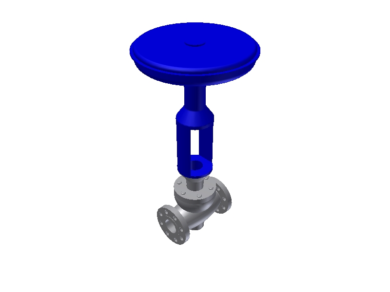 CONTROLE VALVE 2 1/2'' -300#  -667 Fisher type ACT45::