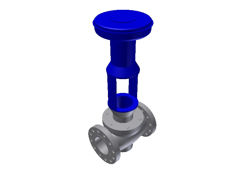 CONTROLE VALVE 6'' -600#  -667 Fisher type ACT50::