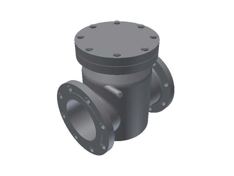 FIRSA Check Valve 3'' -300lbs Flanged RF Swing::