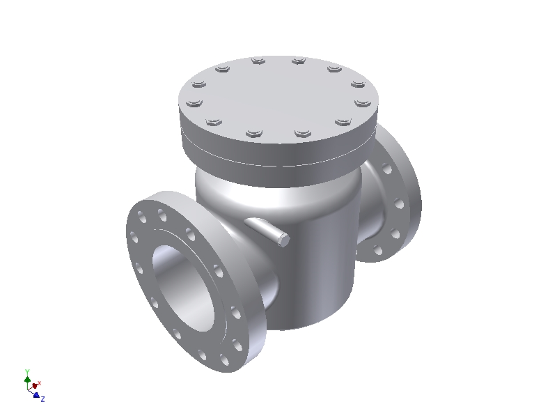 FIRSA Check Valve 6'' -300lbs Flanged RF Swing::