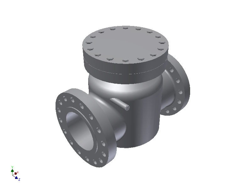 FIRSA Check Valve 10'' -900lbs Flanged RF Swing::