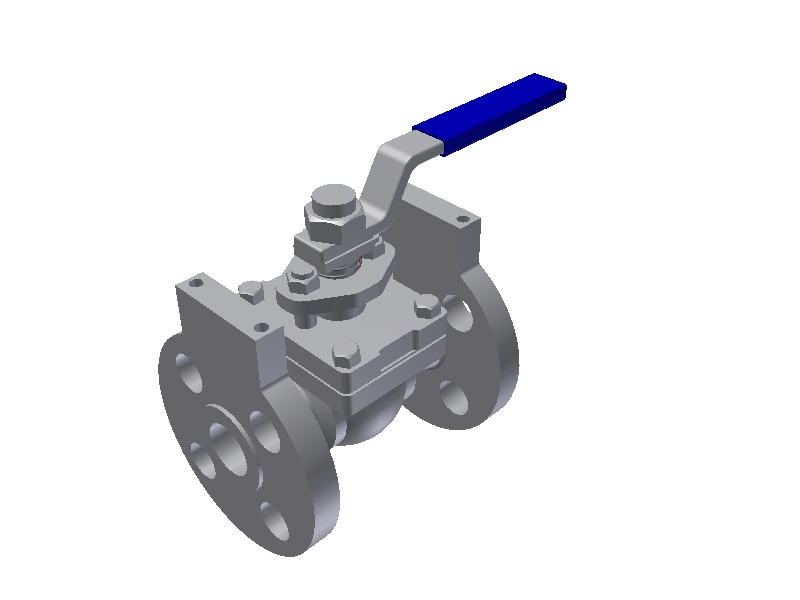 Ball Valve TOP-ENTRY FLANGED REGULAR PORT 3/4'' -150#::