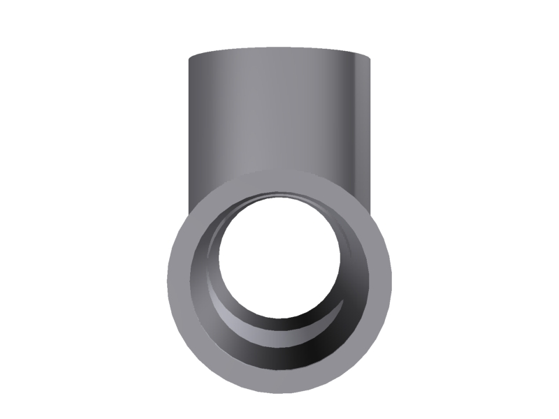 STRAIGTH TEE 0.1/2'' Sch. STD B.W.::
