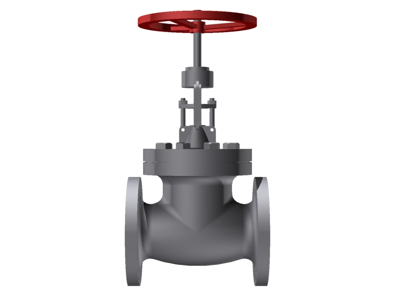 Globe Valve - 6''  150#  Flanged::