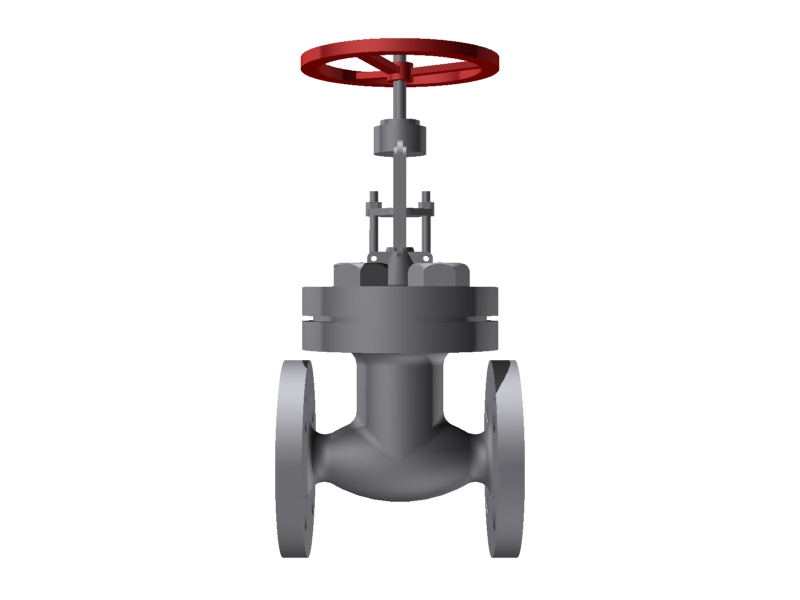 Globe Valve - 1''  150#  Flanged::