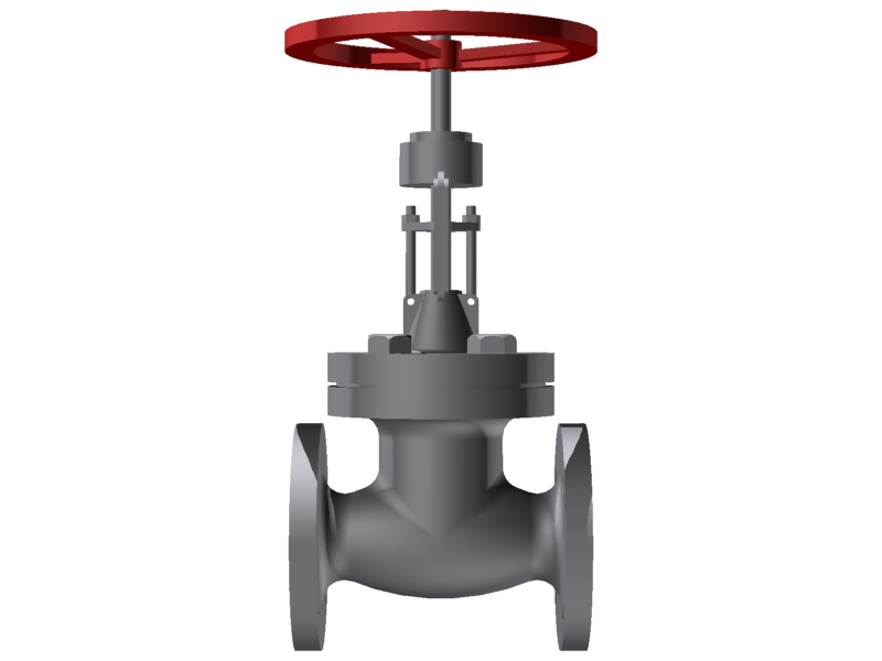 Globe Valve - 1.1/2''  150#  Flanged::