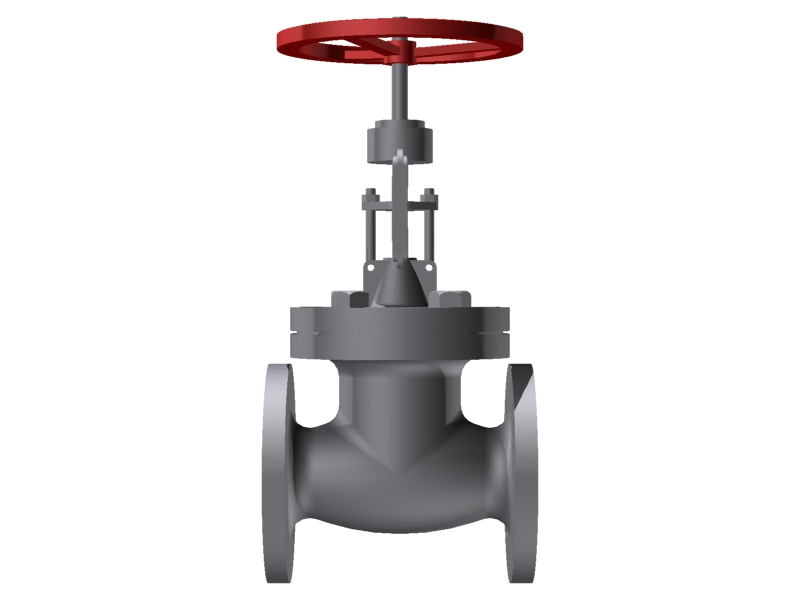 Globe Valve - 2.1/2''  150#  Flanged::