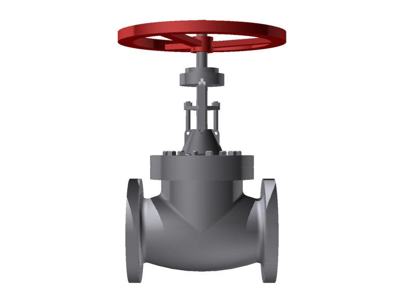Globe Valve - 12''  300#  Flanged::