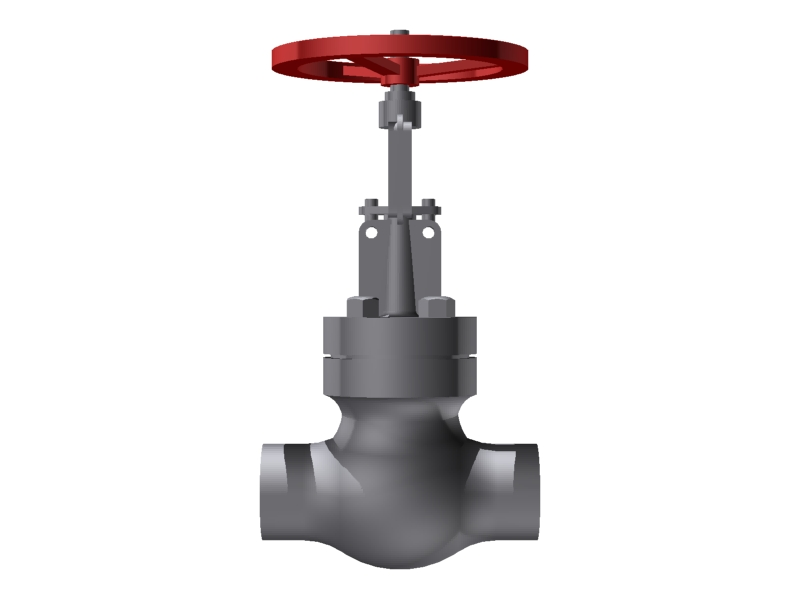 Globe Valve - 1'' 800# S.W.::