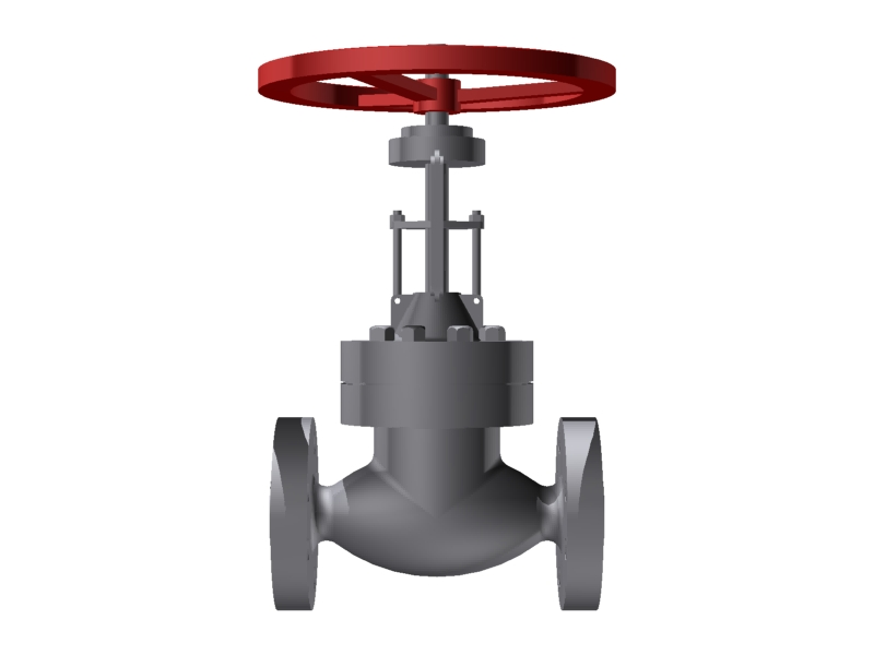 Globe Valve - 3''  900#  Flanged::