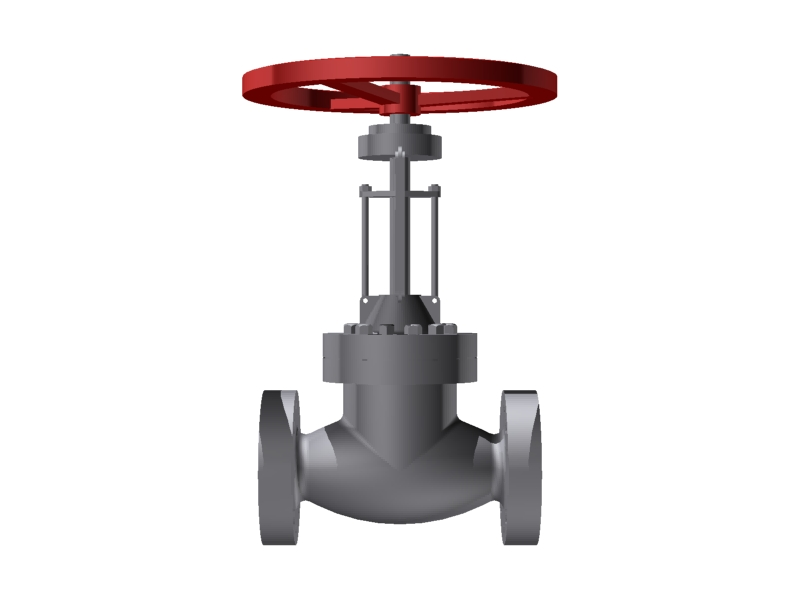 Globe Valve - 6''  1500#  Flanged::