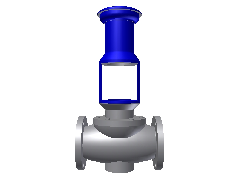 CONTROLE VALVE 4'' -150#  -585C &amp