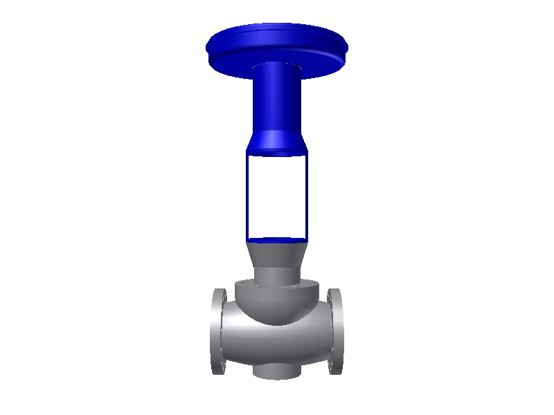 CONTROLE VALVE 8'' -600#  -657 Fisher type ACT70::