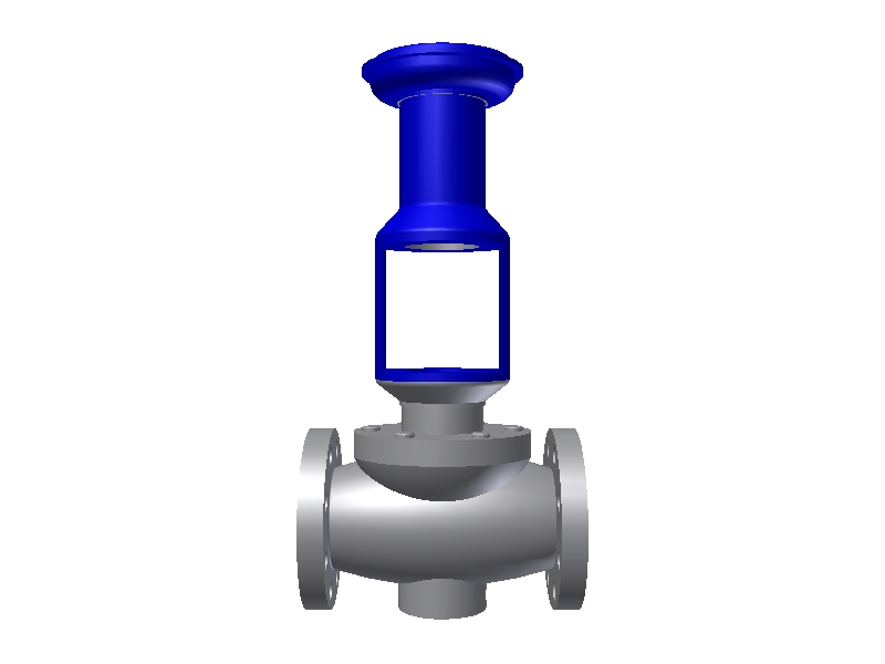 CONTROLE VALVE 2 1/2'' -600#  -657 Fisher type ACT40::