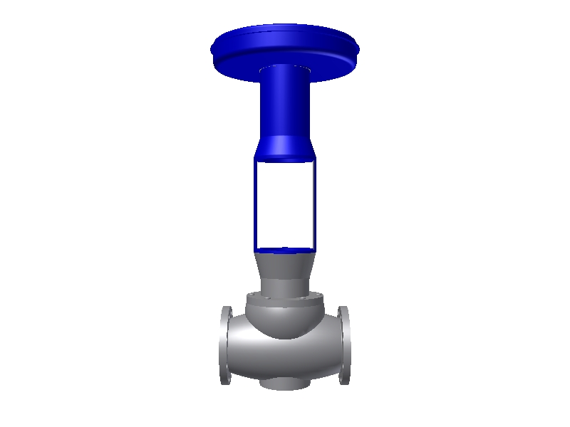 CONTROLE VALVE 6'' -150#  -667 Fisher type ACT70::