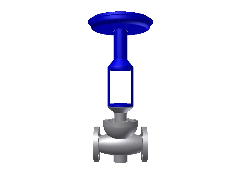 CONTROLE VALVE 1 1/2'' -300#  -667 Fisher type ACT30::