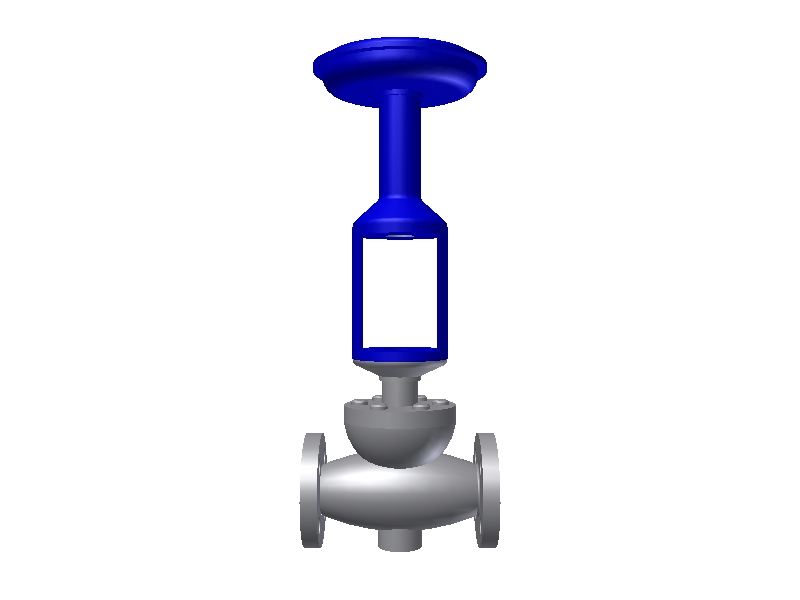 CONTROLE VALVE 1 1/2'' -300#  -667 Fisher type ACT34::