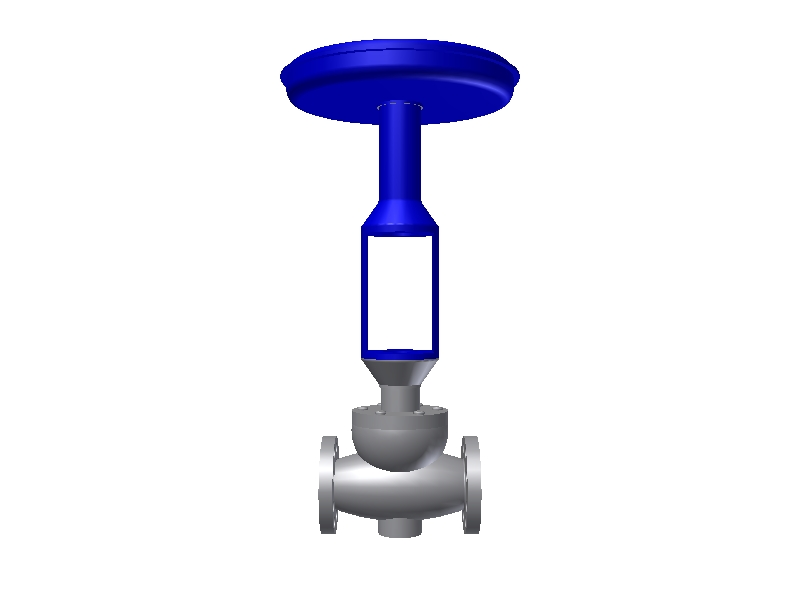 CONTROLE VALVE 2 1/2'' -300#  -667 Fisher type ACT45::