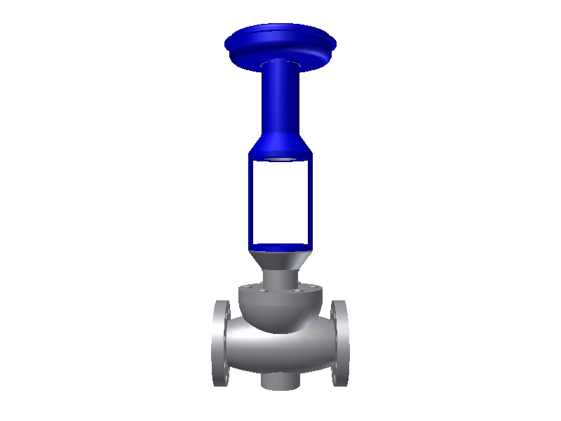 CONTROLE VALVE 2 1/2'' -600#  -667 Fisher type ACT40::