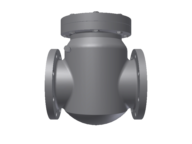 FIRSA Check Valve 4'' -300lbs Flanged RF Swing::