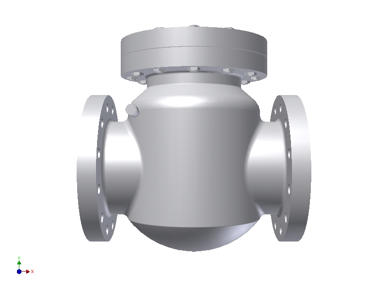FIRSA Check Valve 6'' -300lbs Flanged RF Swing::