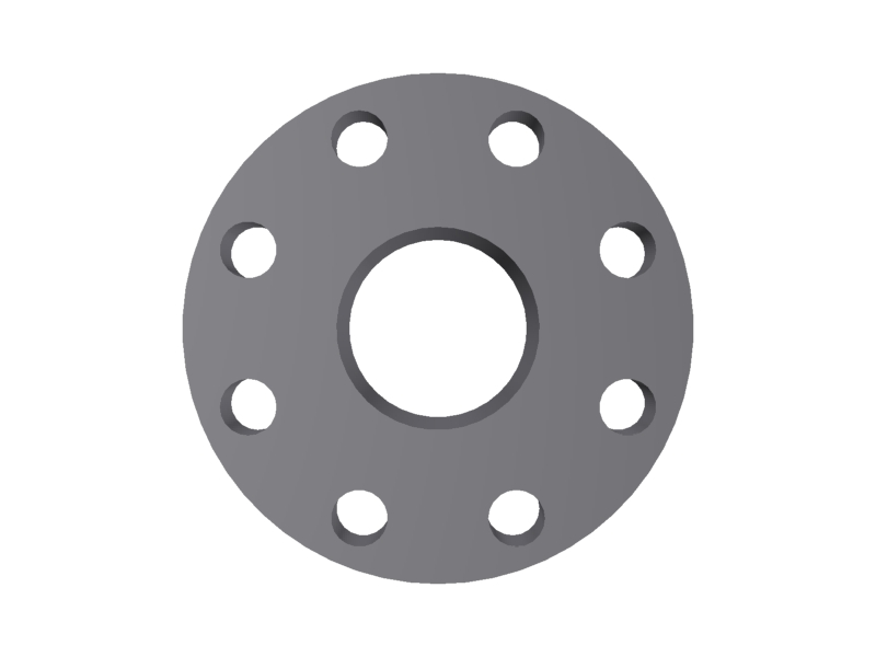 WN FLANGE  5'' - 600# - bore: Sch. STD::