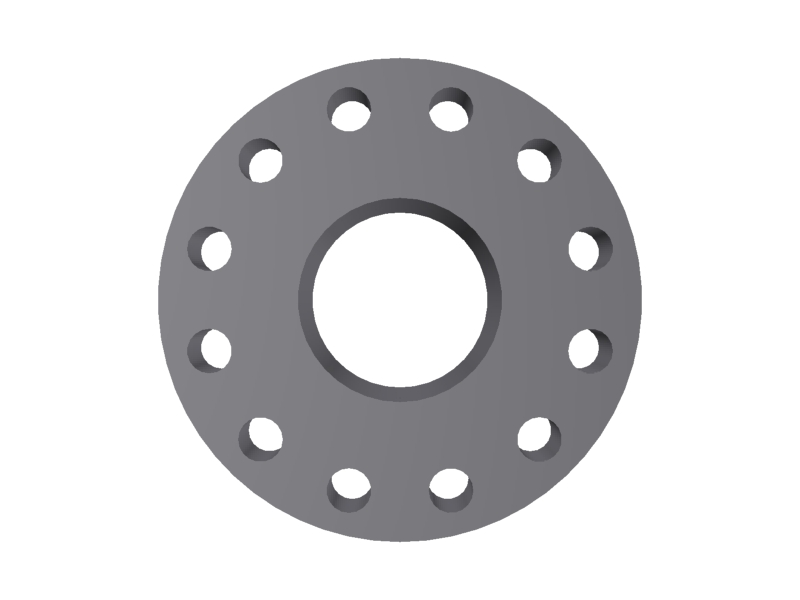 WN FLANGE 10'' - 1500# - bore: Sch. STD::