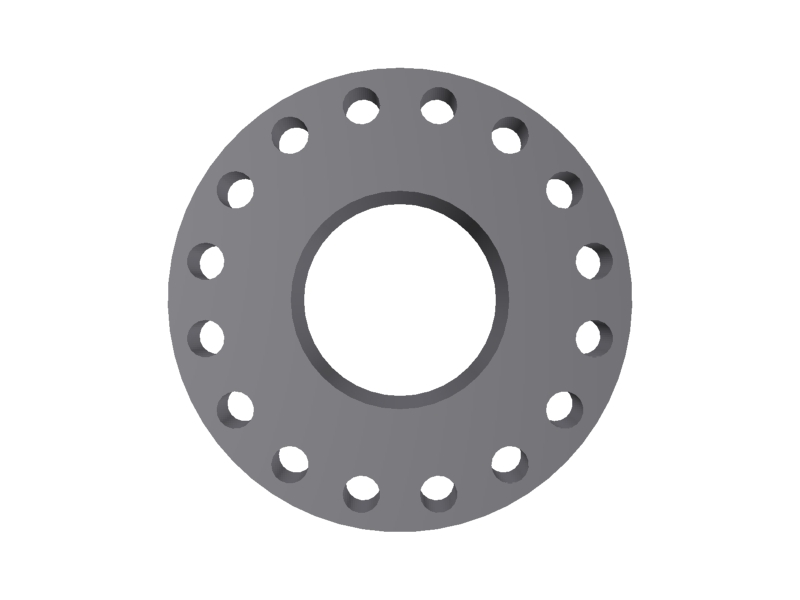 WN FLANGE 16'' - 1500# - bore: Sch. STD::