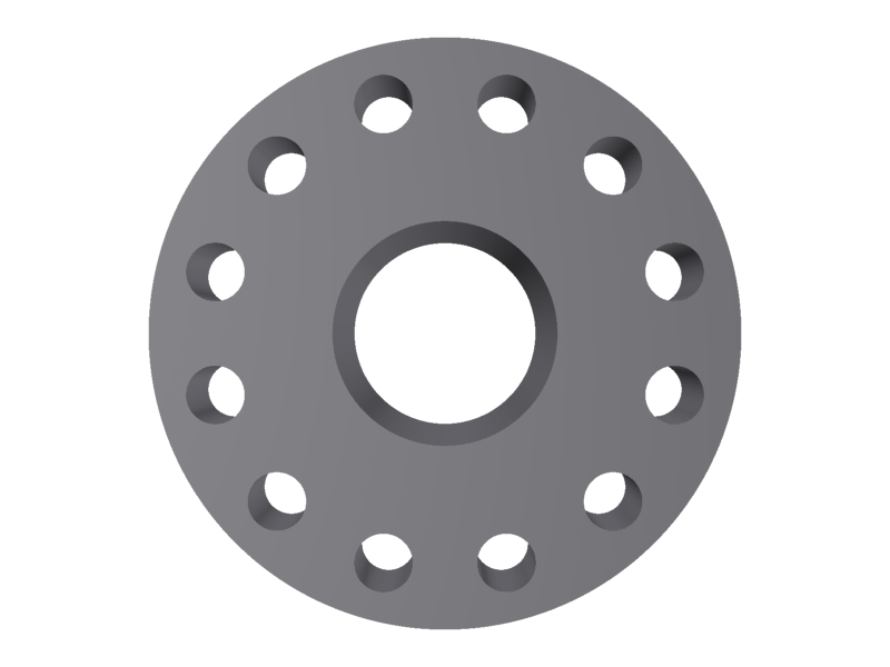 WN Flange  8'' - 2500# - bore: Sch. STD::