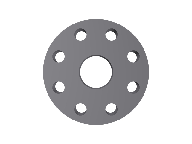 Threaded Flange 6'' - 2500#::