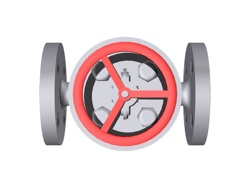 Globe Valve - 0.1/2''  600#  Flanged::