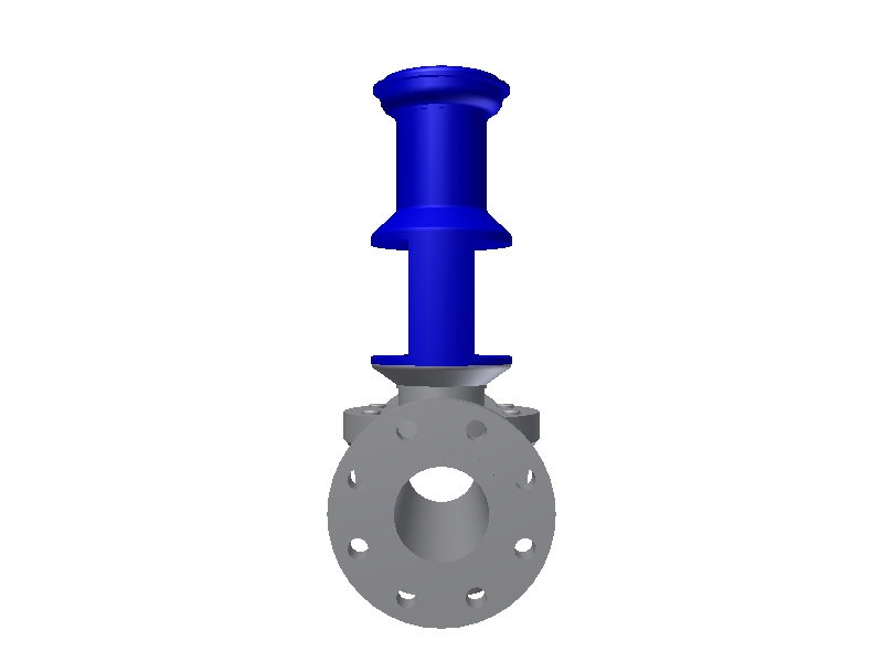 CONTROLE VALVE 8'' -150#  -657 Fisher type ACT70::