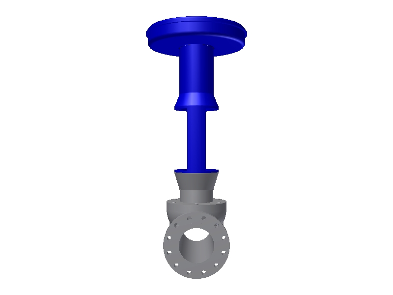 CONTROLE VALVE 8'' -600#  -657 Fisher type ACT70::