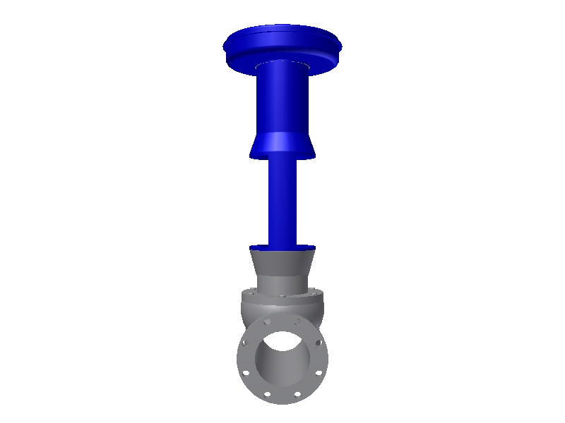 CONTROLE VALVE 6'' -150#  -667 Fisher type ACT60::