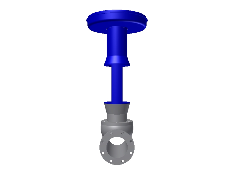 CONTROLE VALVE 6'' -150#  -667 Fisher type ACT70::