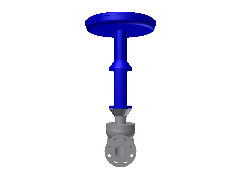 CONTROLE VALVE 2 1/2'' -300#  -667 Fisher type ACT45::
