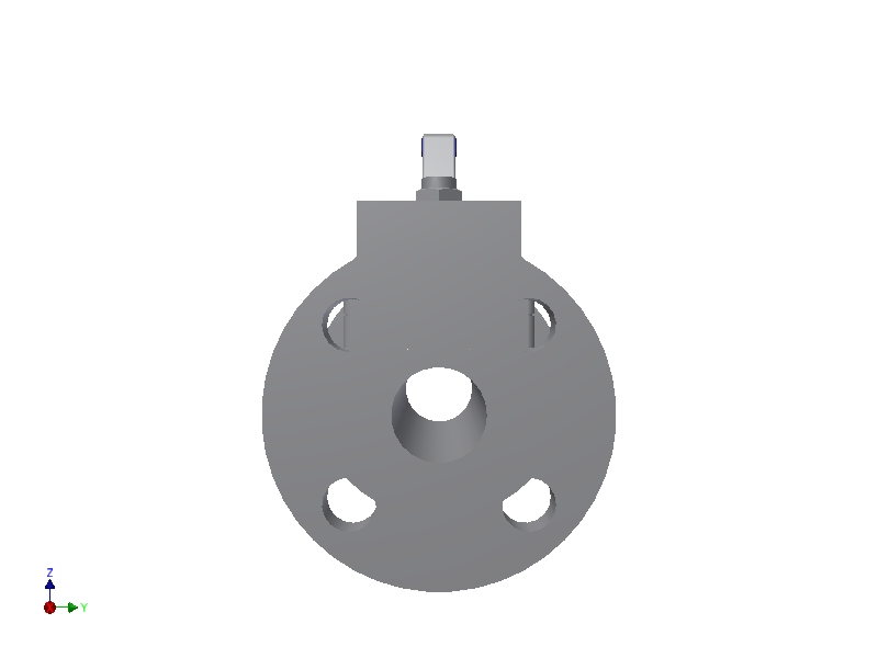 VELAN Ball Valve TOP-ENTRY FLANGED REGULAR PORT 1/2'' -300#::