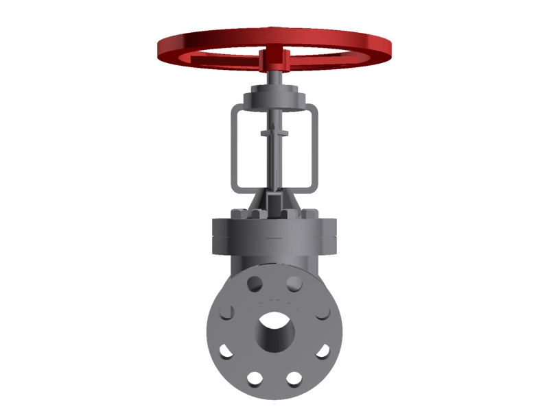 Globe Valve - 4''  1500#  Flanged::